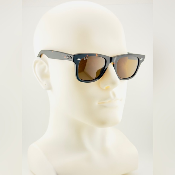 Ray-Ban Accessories - Ray-Ban Sunglasses RB2140 Wayfarer Classic Tortoise Frame Brown Lenses 50mm New!